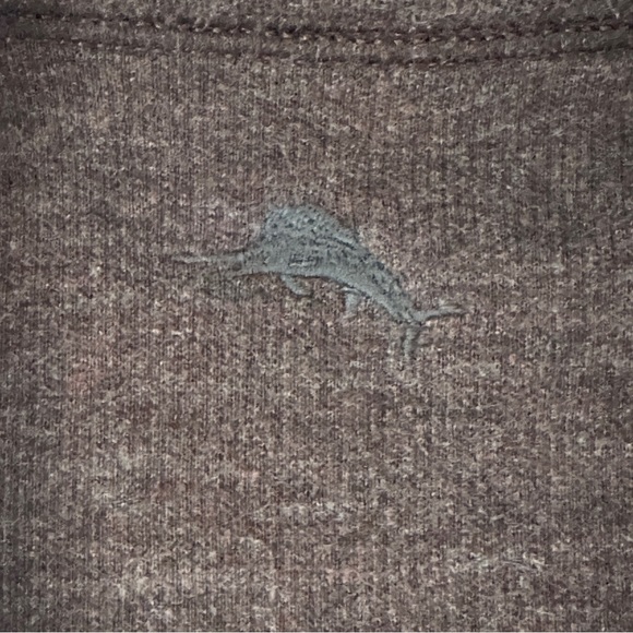 Tommy Bahama Flip Coast Reversible Quarter Zip Pullover Sweater Large - Picture 12 of 14